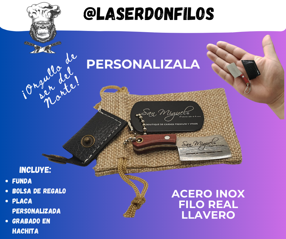 Mini Hacha de llavero